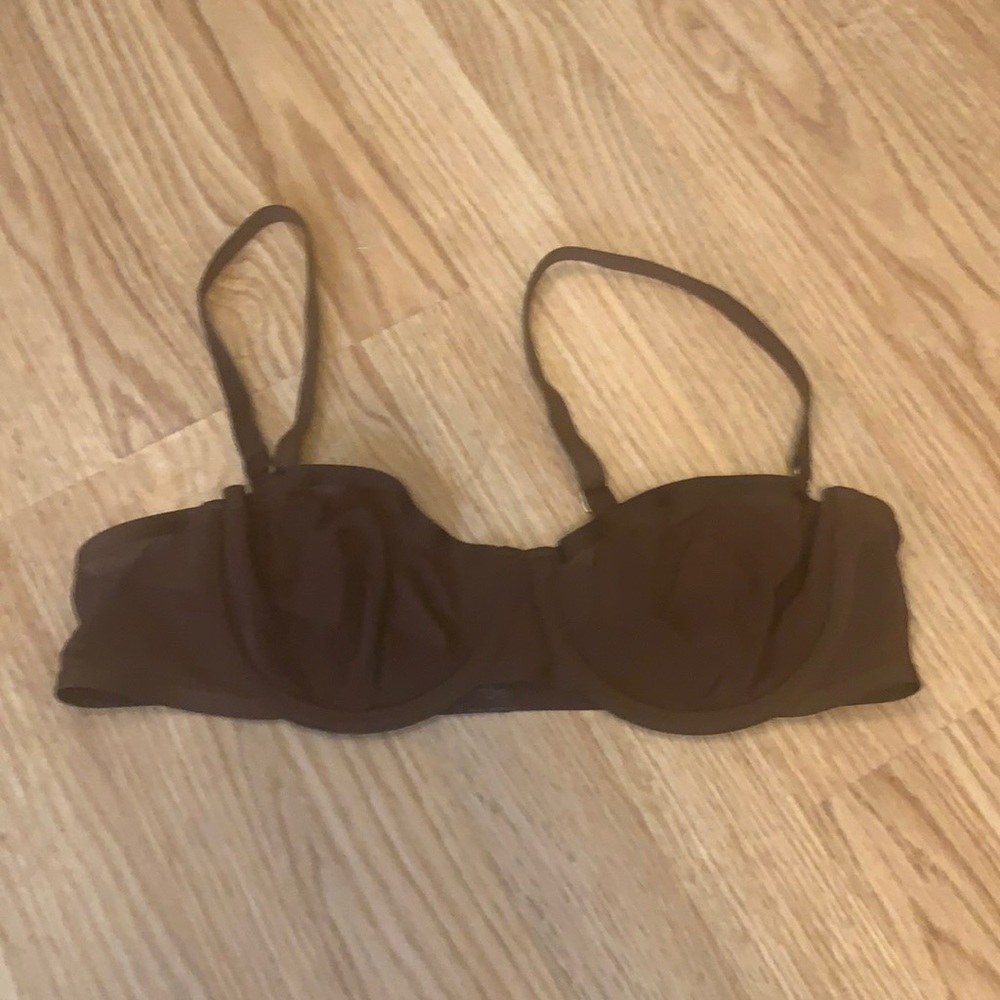 Cup Brown Balconette Mesh brav